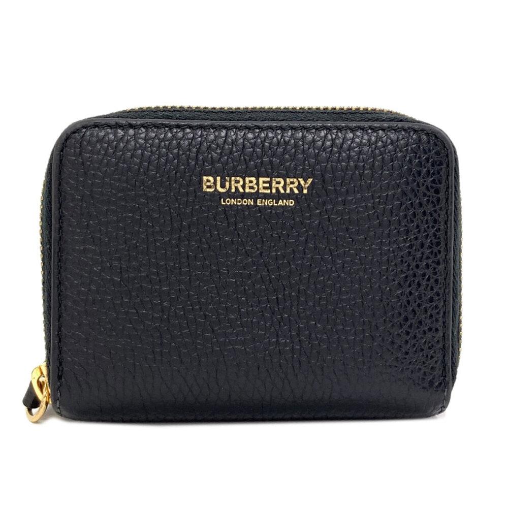 Burberry Logo Coin Case Leather Women's BURBERRY